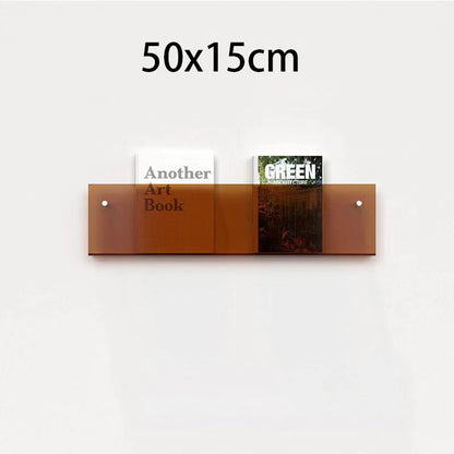 Acrylic brochure holder multiple size options shown