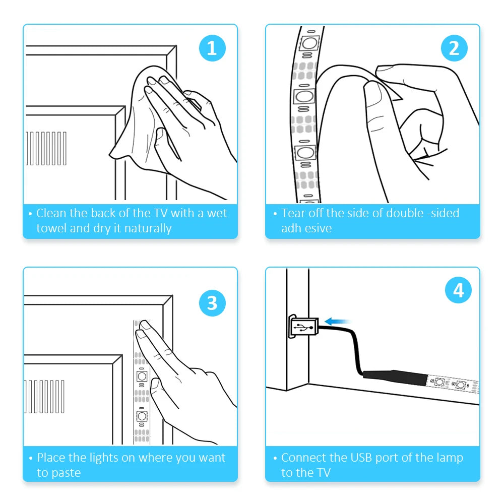 Three corner bending methods for LED strip