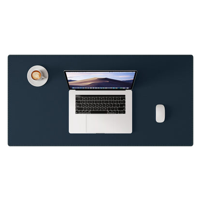 PU leather desk mat with stitched edges, view 23