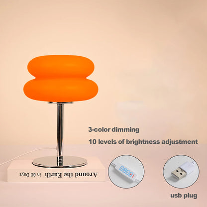 Mushroom lamp bedroom ambient lighting