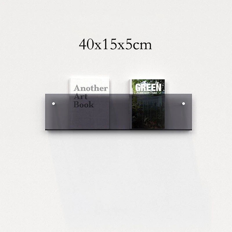 Eco-friendly acrylic literature organizer rack