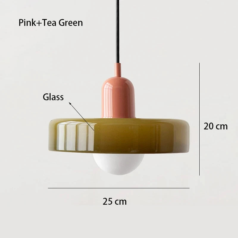 Glass pendant chandelier Nordic modern contemporary