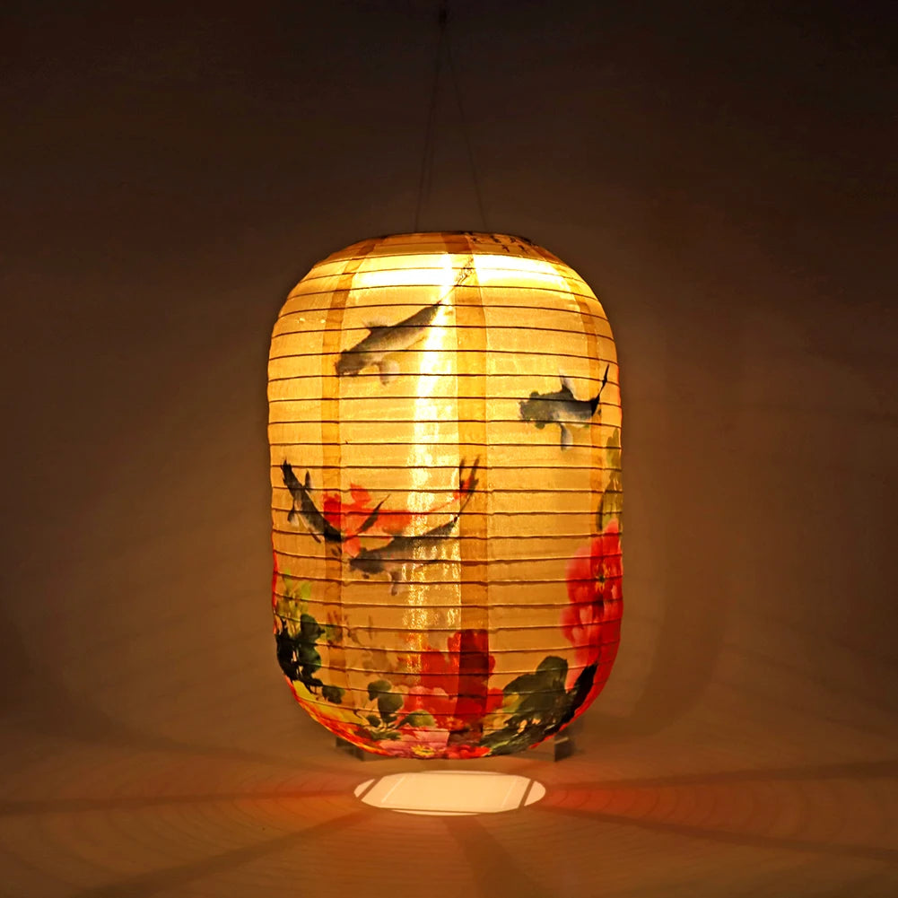 Solar Lantern, 25cm Waterproof LED Outdoor Garden Light
