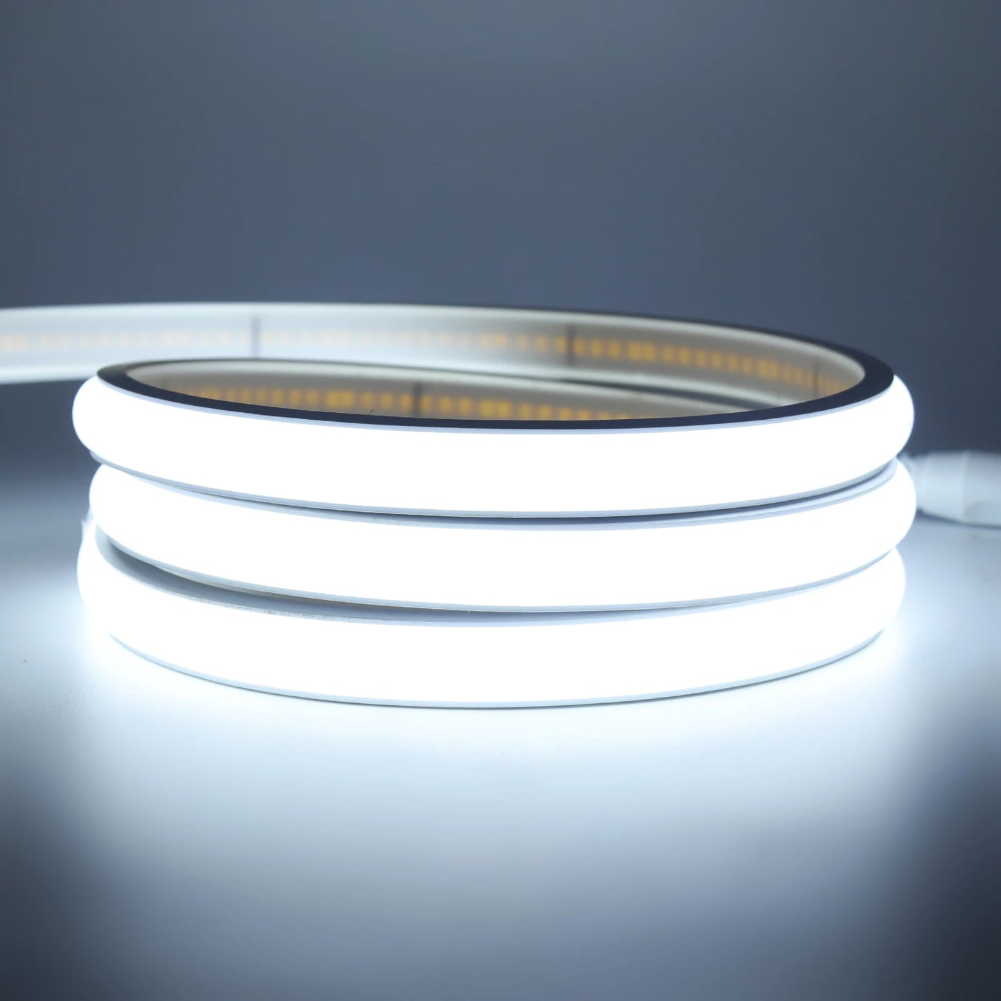 High density COB strip cove and staircase lighting