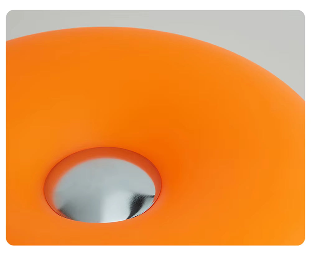 USB powered donut lamp bedside setup