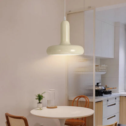 Bedside Pendant Light, 3-Color Dimmable Mushroom Lamp