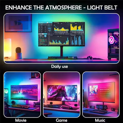 Monitor backlight color changing RGB