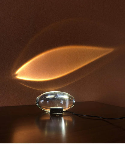 USB powered crystal lamp cable connection