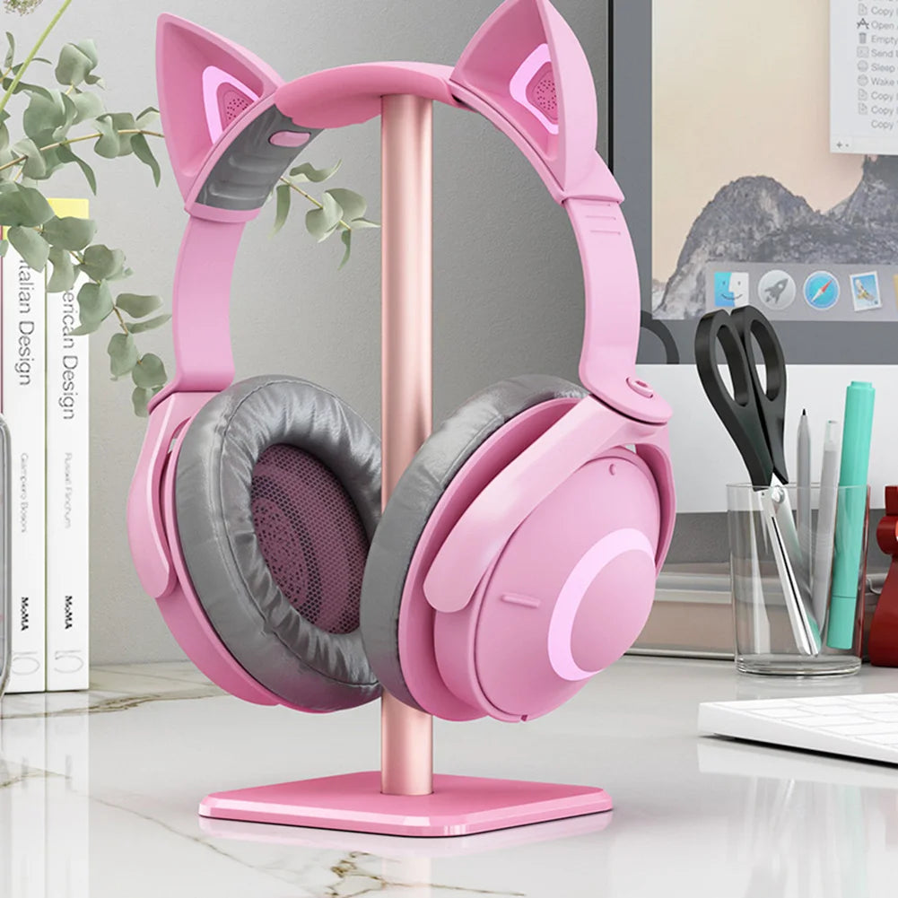 Slim aluminium headphone stand, view 8