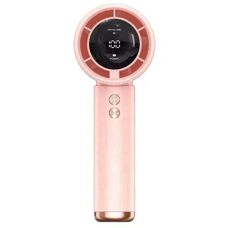 Mini Handheld Fan USB Rechargeable Portable Personal Cooling Fan High Speed Quiet Travel Fan for Outdoor, Office, Home & Desk Use