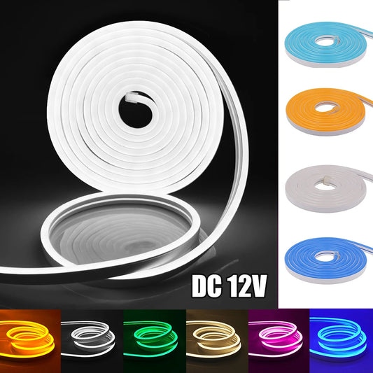 12V LED neon strip light IP65 waterproof flexible rope