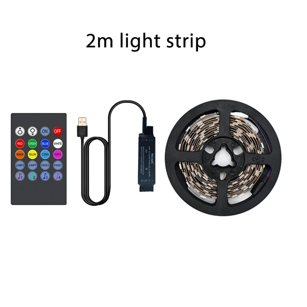 LED backlight strip length options for TV sizes