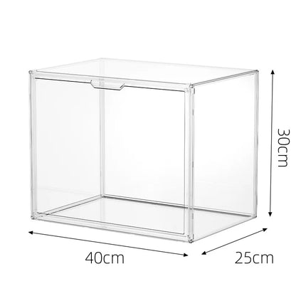 Clear acrylic display cabinet for books and albums, view 13
