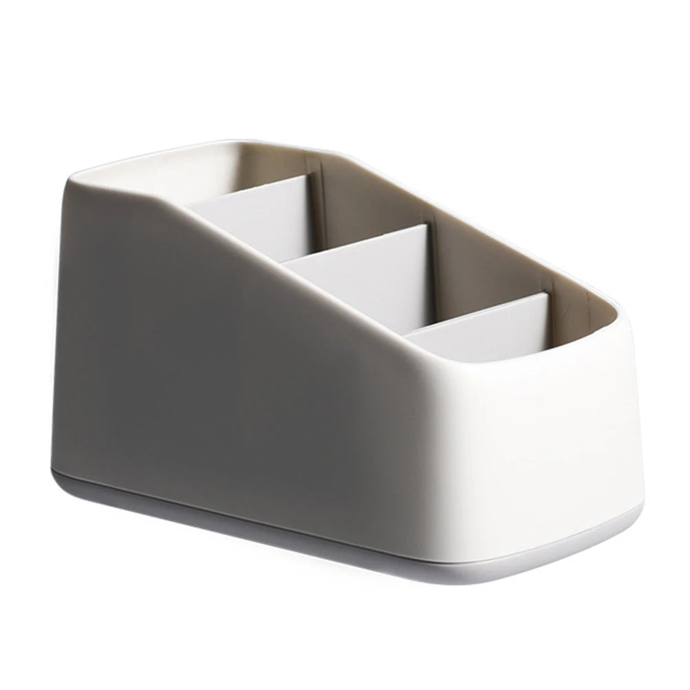 Four slot organiser used in a living room