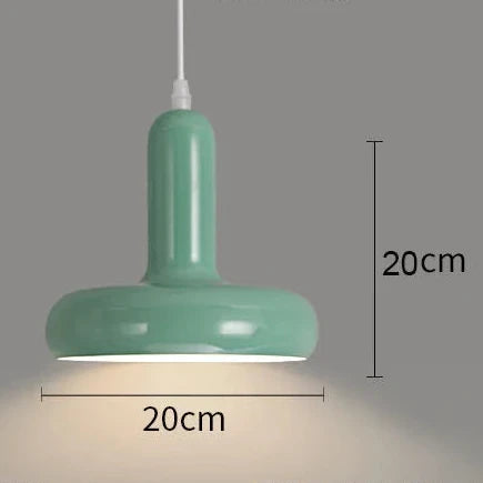 Bedside Pendant Light, 3-Color Dimmable Mushroom Lamp