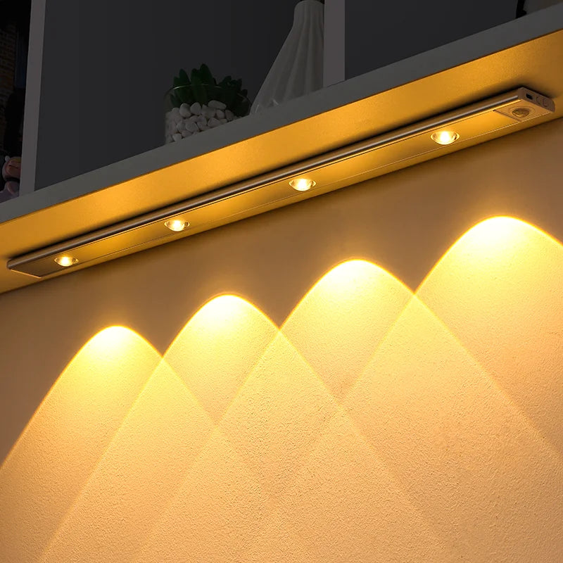 Motion sensor night light ultra thin LED strip