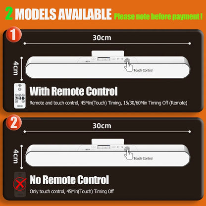 Eye-care lamp magnetic mount 88 degree adjustable