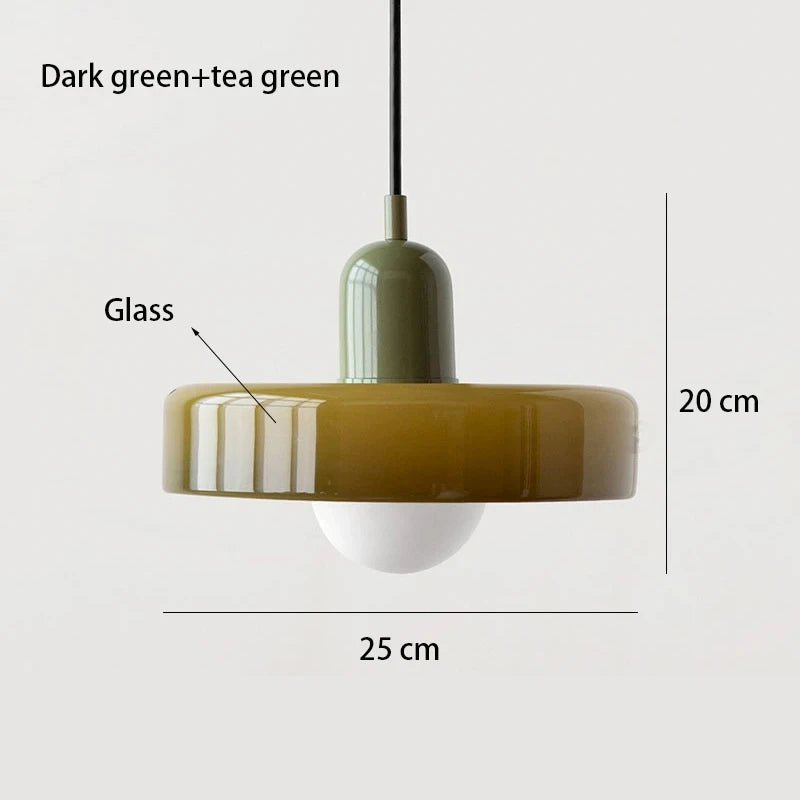 Nordic pendant light glass living room decor