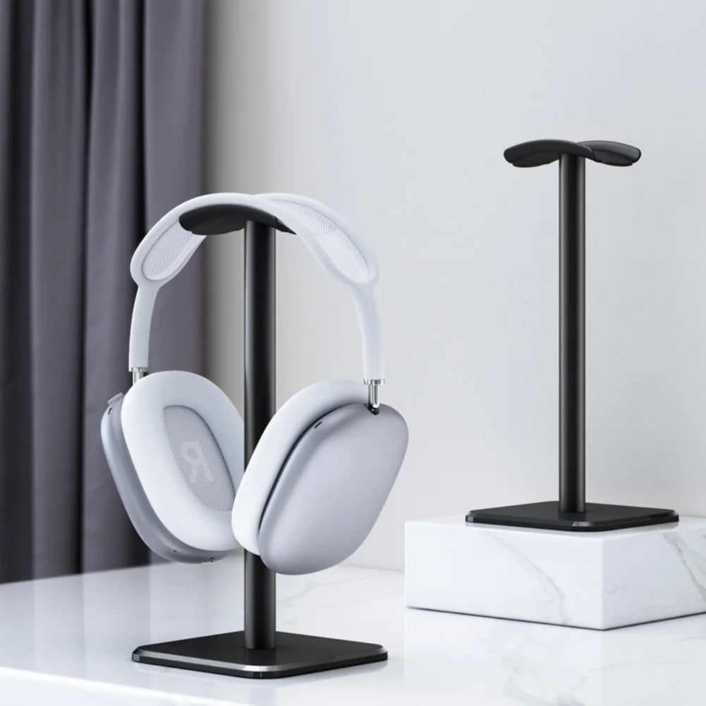 Slim aluminium headphone stand, view 9