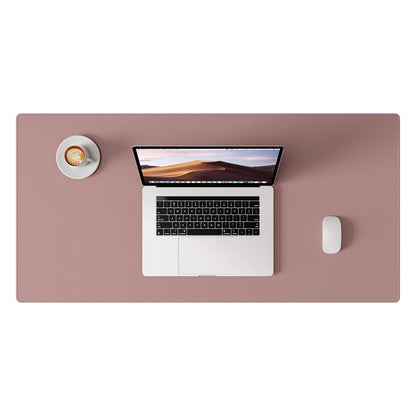 PU leather desk mat with stitched edges, view 22