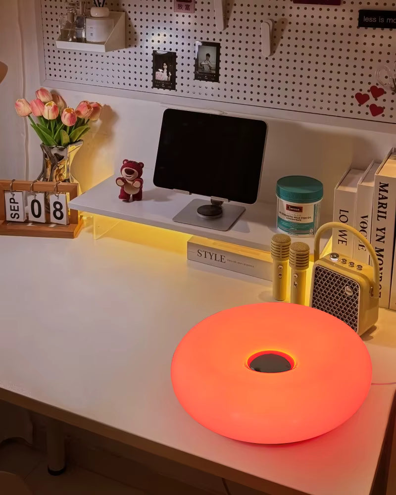 LED donut lamp orange colour setting
