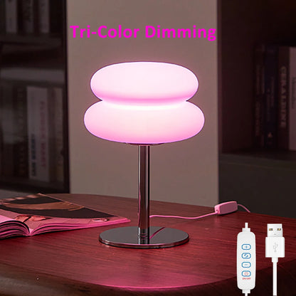 Table lamp color dimming control options
