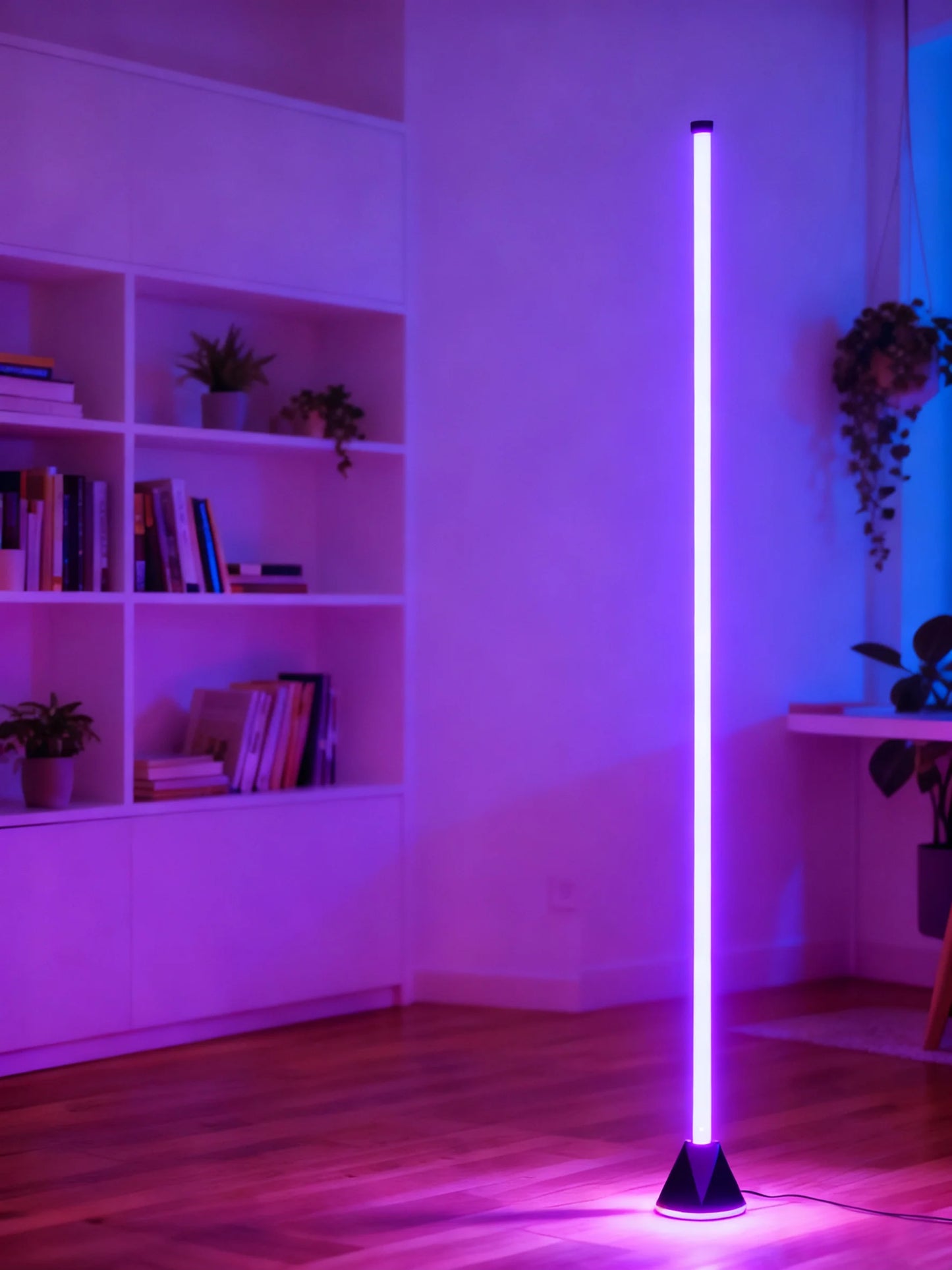 RGB smart corner floor lamp 160cm LED light