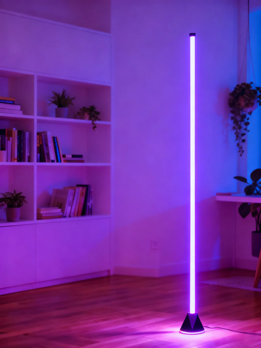 RGB smart corner floor lamp 160cm LED light