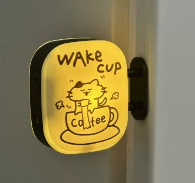 Coffee shop style magnet packaging