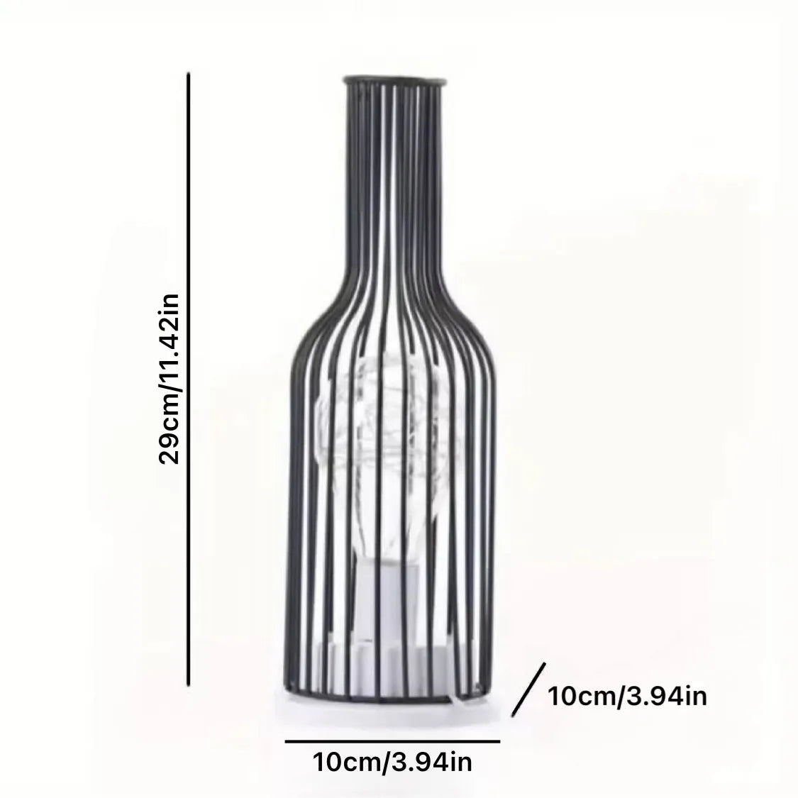 Retro cage light size specifications