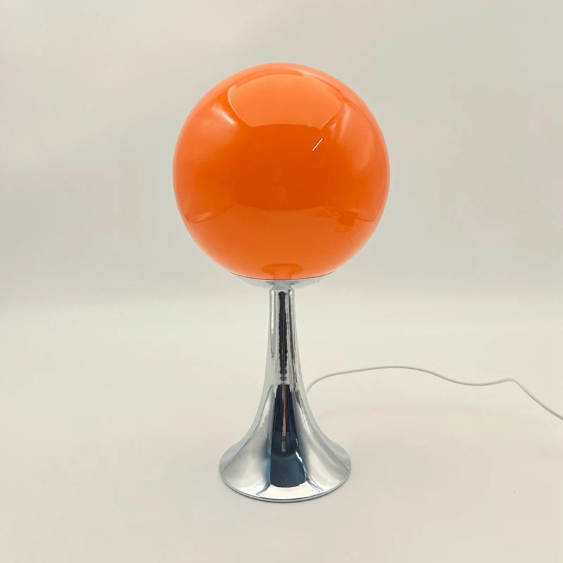 Handcrafted glass desk lamp living room