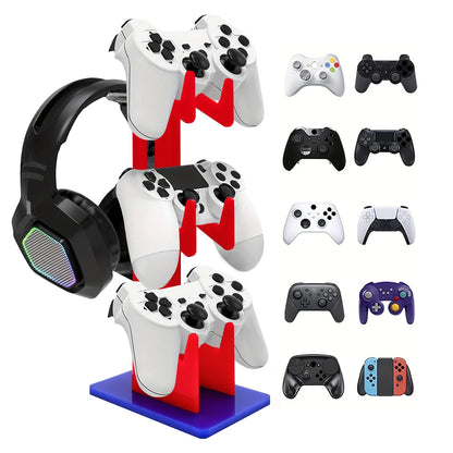 Three tier controller and headphone holder, view 8