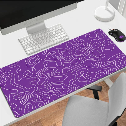Desk mat with a two tone gradient print, view 6
