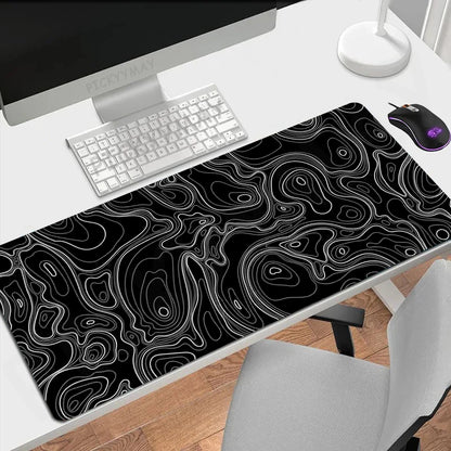Desk mat with a two tone gradient print, view 7