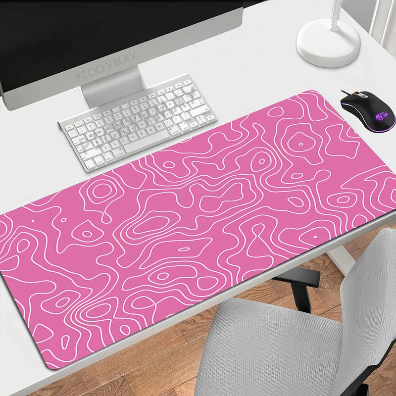 Desk mat with a two tone gradient print, view 11