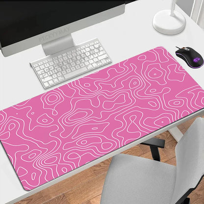 Desk mat with a two tone gradient print, view 11