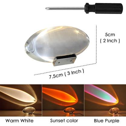 Crystal lamp gift box packaging contents