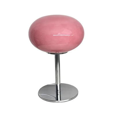 Iron base plated finish lamp detail