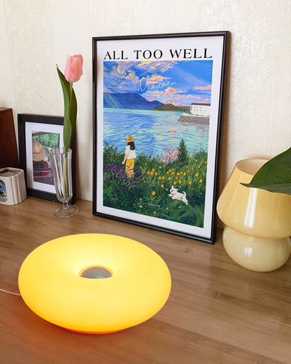 Touch control ambient light with remote