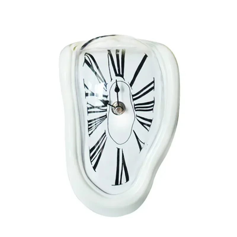 All four melting clock finishes shown together