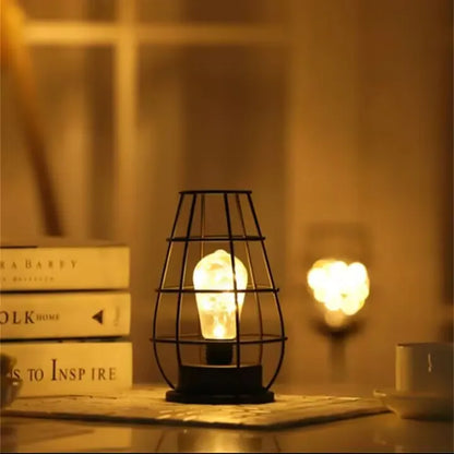 Night light warm glow copper LED