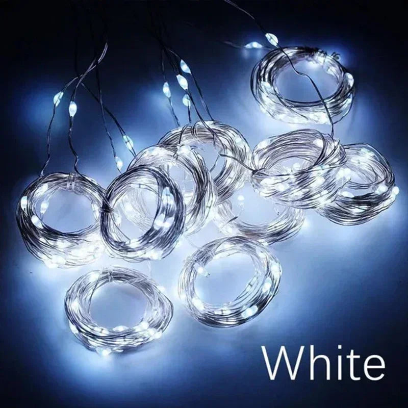 Wedding backdrop curtain lights decoration
