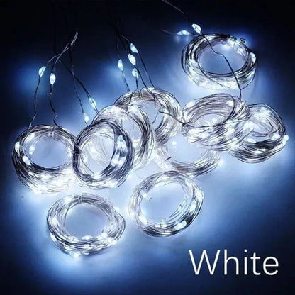 Wedding backdrop curtain lights decoration