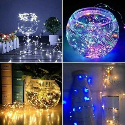 Fairy light multipack 10 strings display