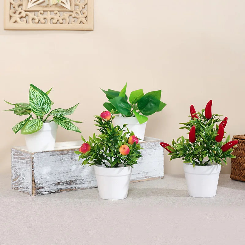 Artificial flowers arranged in a vase, view 13