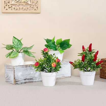 Artificial flowers arranged in a vase, view 13