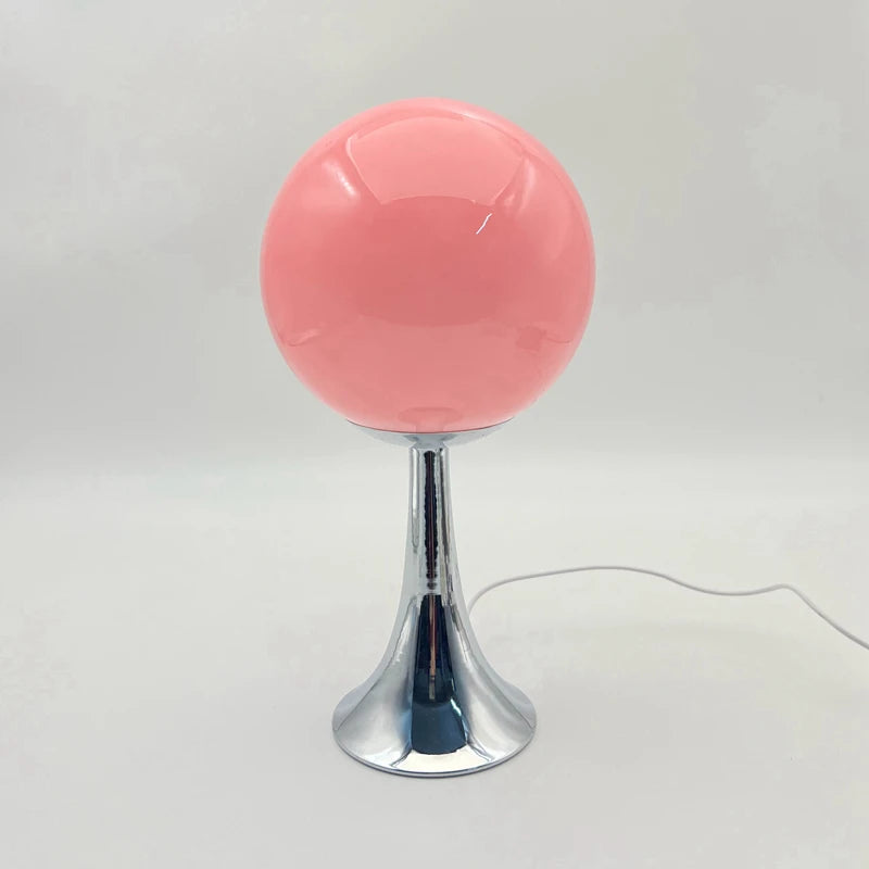 Nordic style dimmable glass table lamp