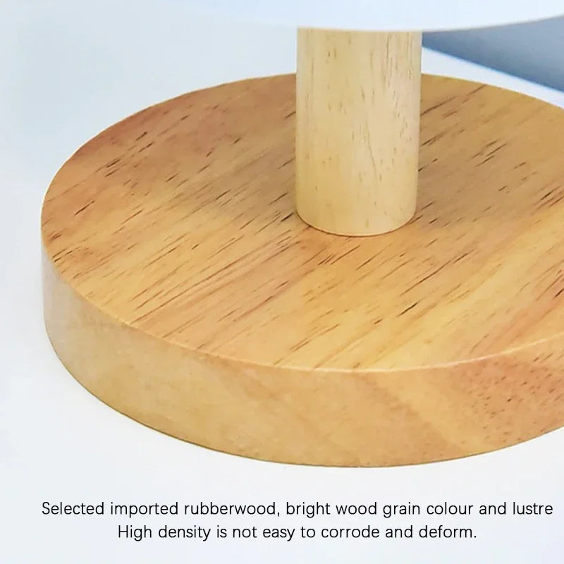 Modern square table lamp with dimmable warm light technology