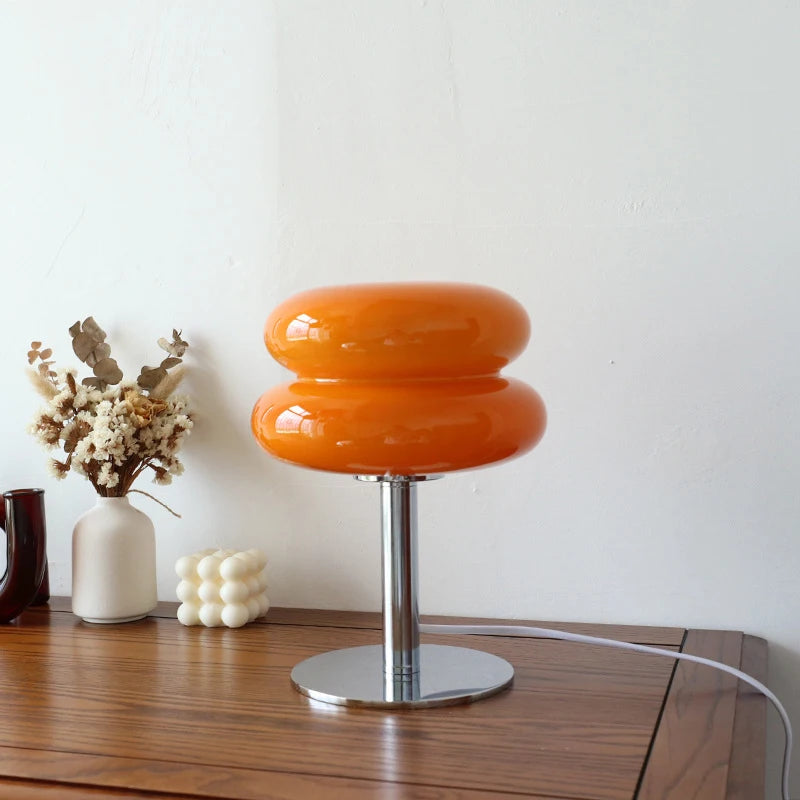 Macaron table lamp colour variant options