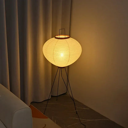 Handcrafted rice paper lamp bedroom decor